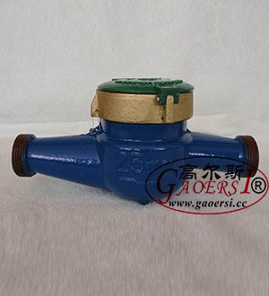 DN25, dry water meter DN25, گھریلو پانی میٹر GB/T17611-1998, OIML R49：2006